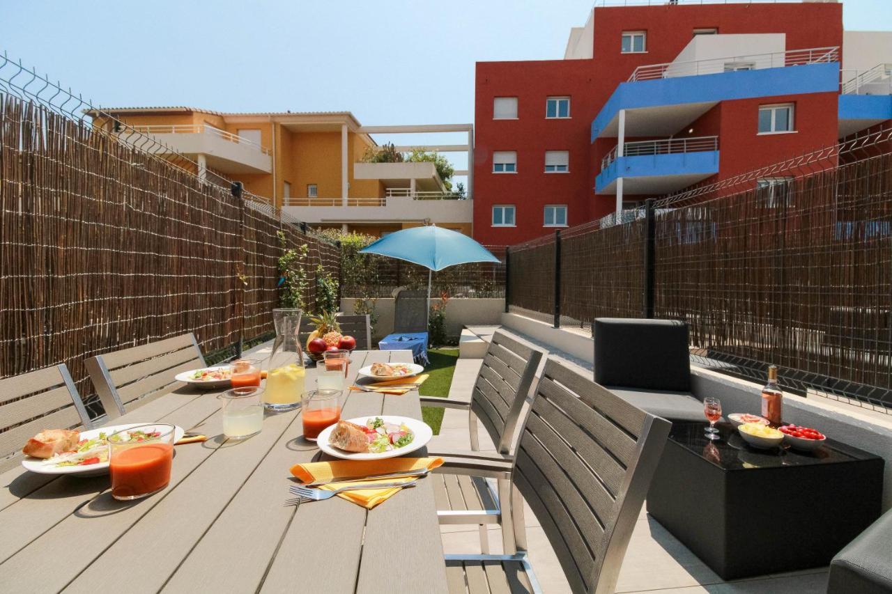 Select'Sohome - Residence Le Poseidon - Appartement En Duplex Avec Parking Prive Et Piscine ! - Pos-F Борм-ле-Мімоза Екстер'єр фото