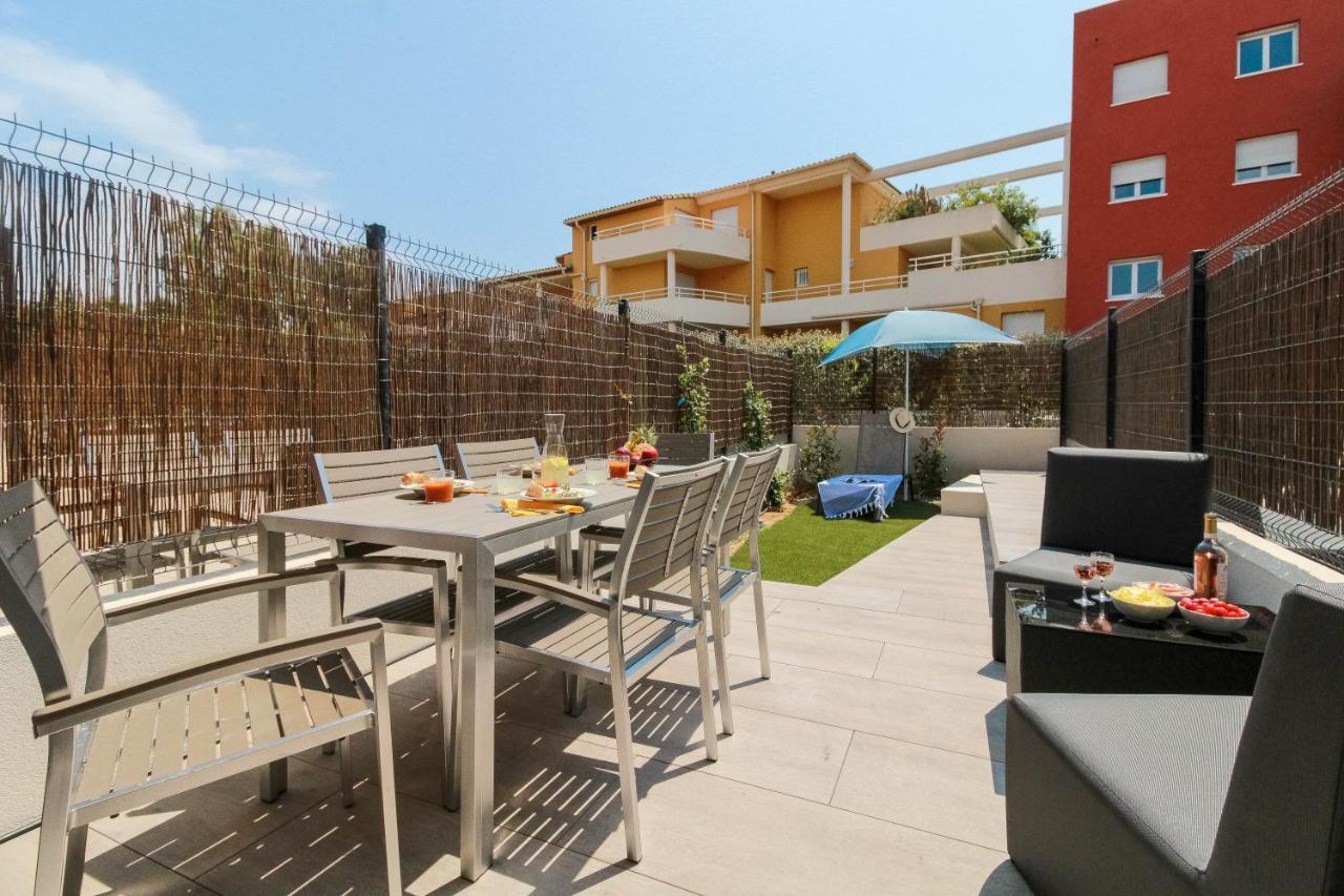 Select'Sohome - Residence Le Poseidon - Appartement En Duplex Avec Parking Prive Et Piscine ! - Pos-F Борм-ле-Мімоза Екстер'єр фото